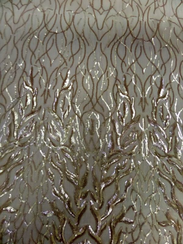 6.M. Gold Diva Diva Sequins